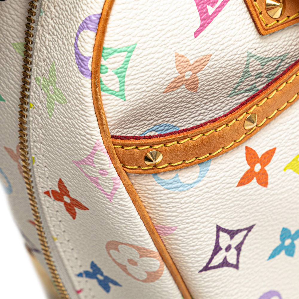 Monogram Multicolore Trouville White - Gaby Paris