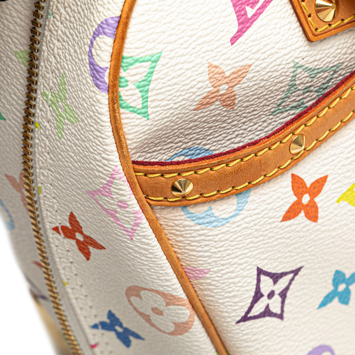 Monogram Multicolore Trouville White - Gaby Paris
