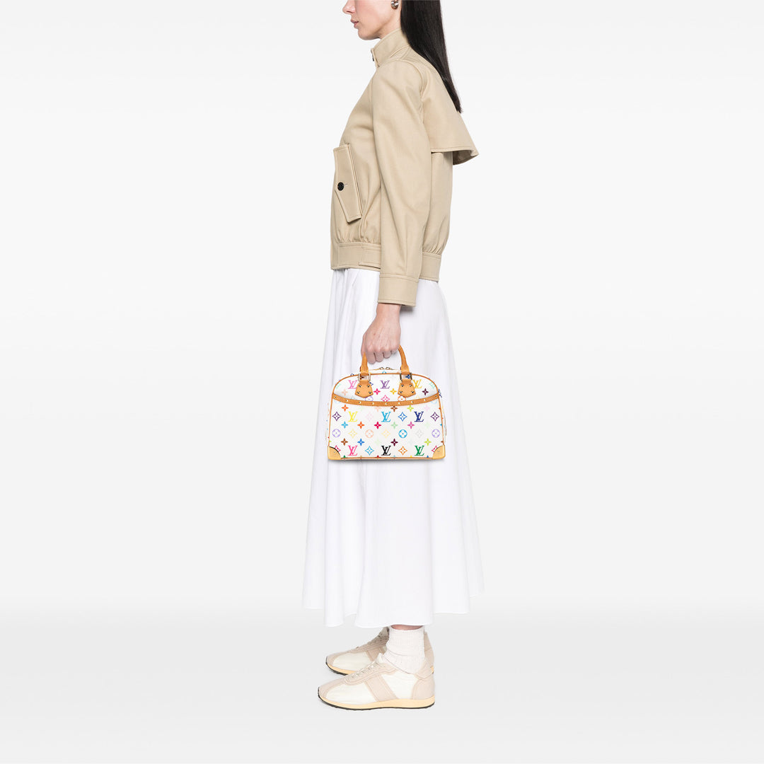 Monogram Multicolore Trouville White - Gaby Paris