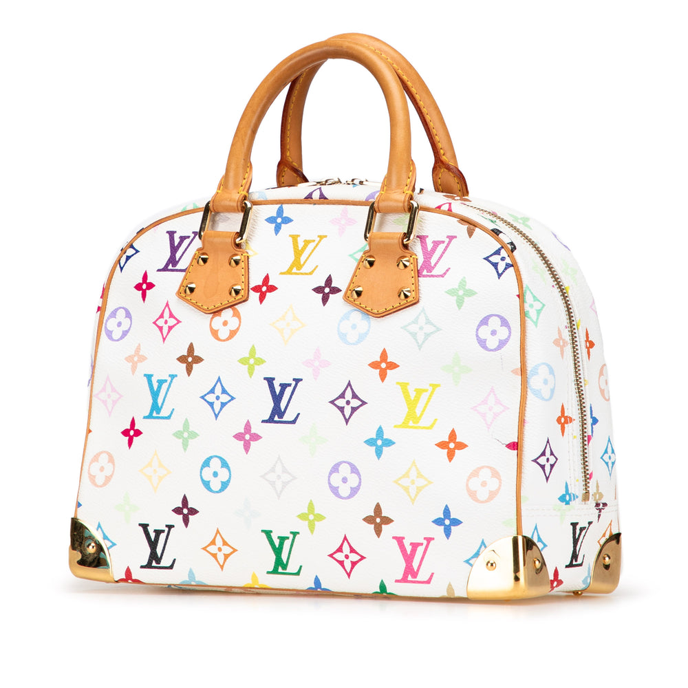 Louis Vuitton Monogram Multicolore Trouville Blanc – GABY PARIS Authentique