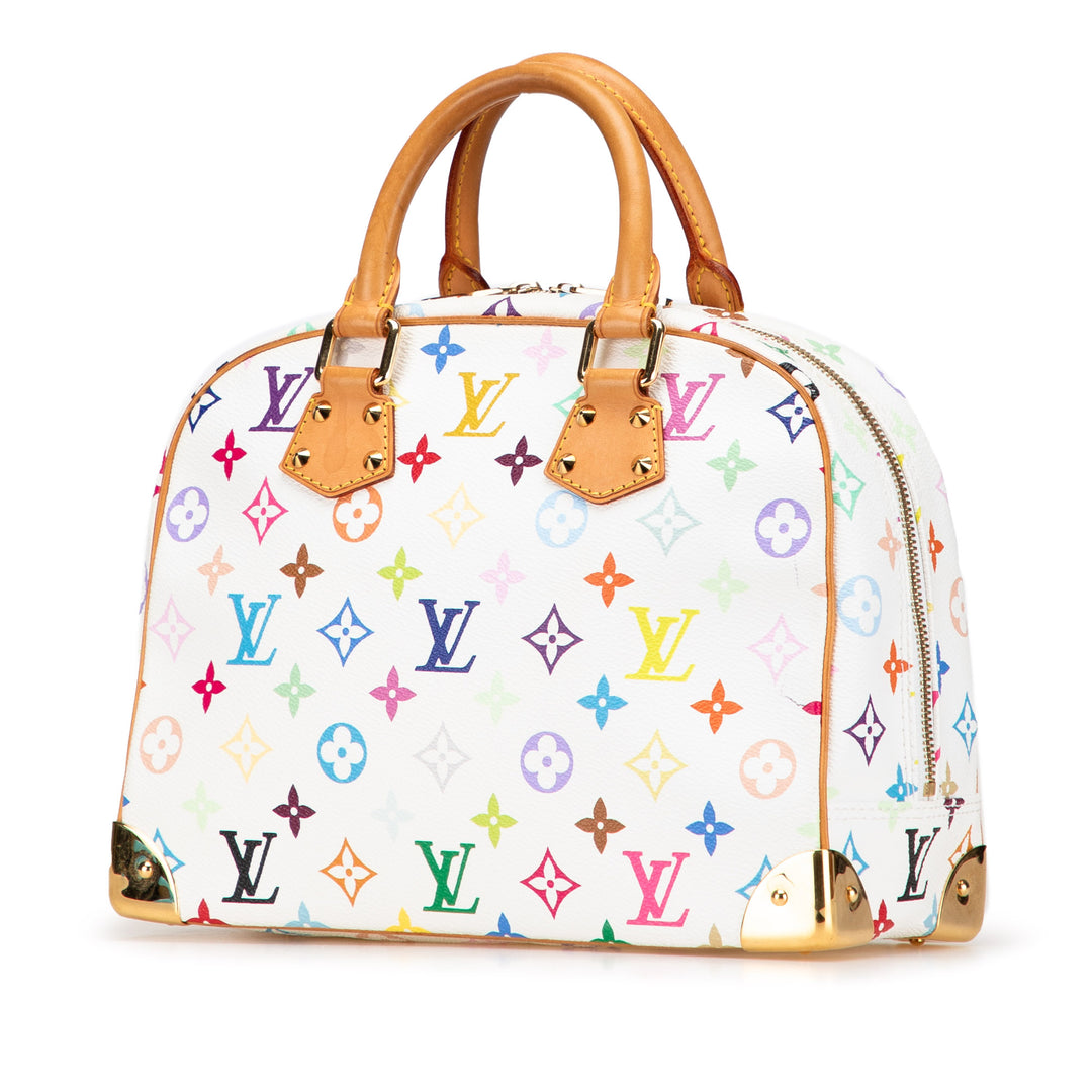 Monogram Multicolore Trouville White - Gaby Paris