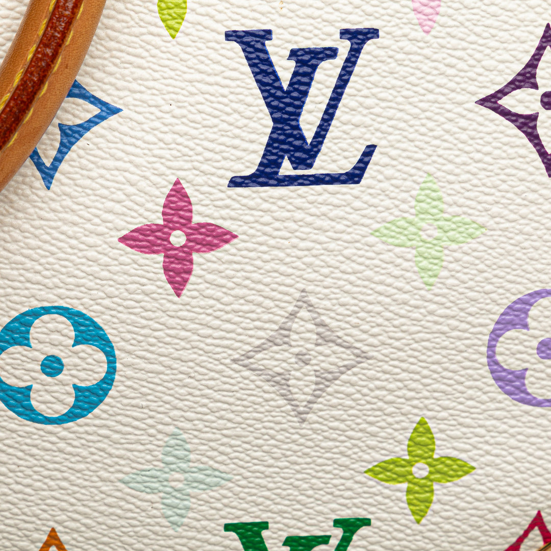 Monogram Multicolore Trouville White - Gaby Paris