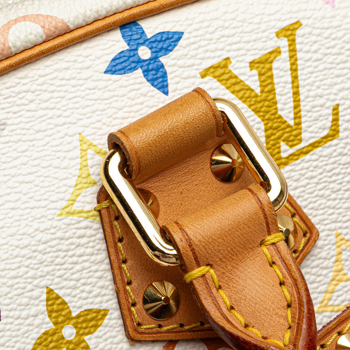 Monogram Multicolore Trouville White - Gaby Paris