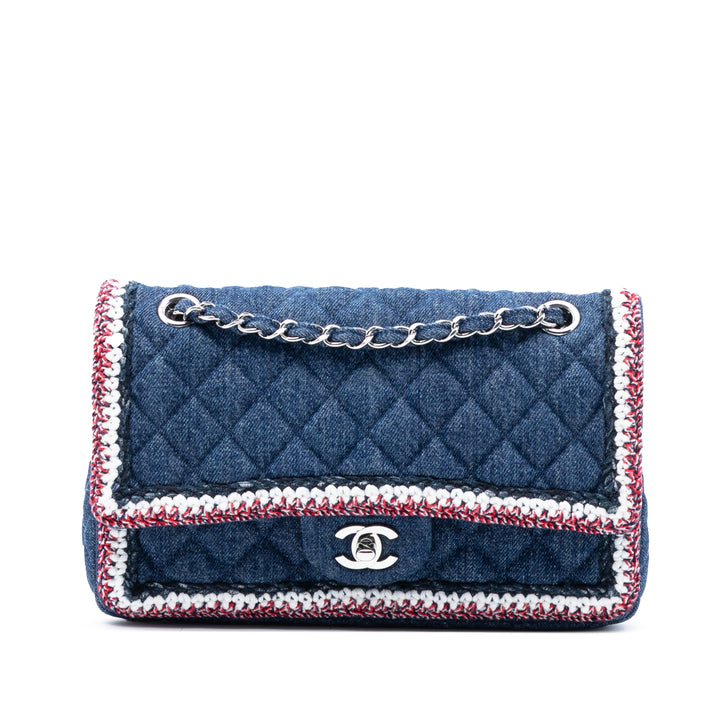 Chanel Medium Classic Jean Braided Simple rabat