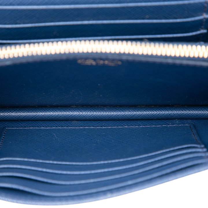 Prada Saffiano Lux Wallet on Chain