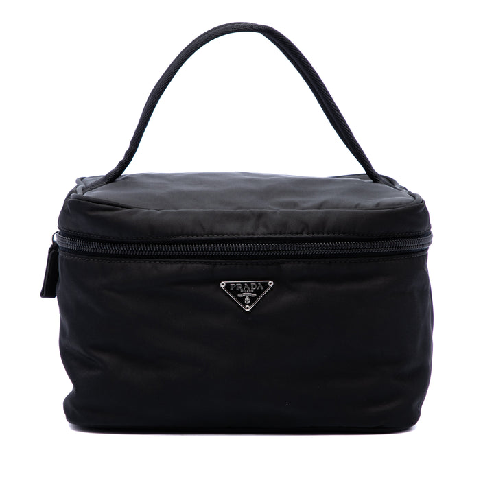 Prada Vanity Tessuto Noir – vue principale – GABY PARIS