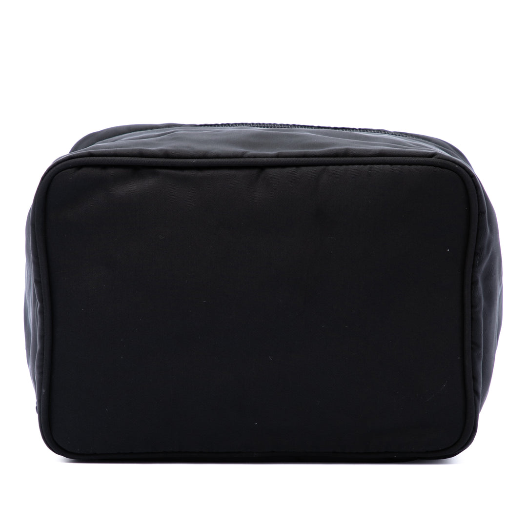Prada Vanity Tessuto Noir – vue 3 – GABY PARIS