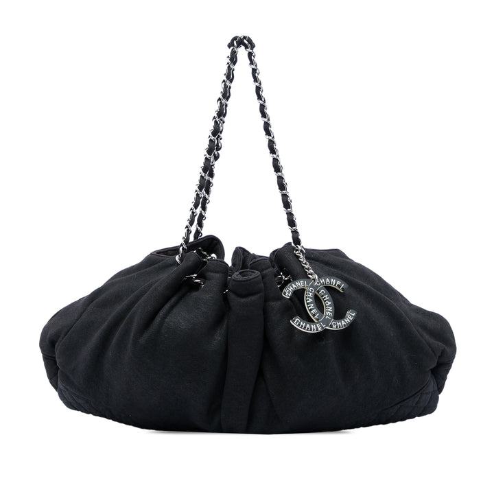 Chanel Jersey Melrose Cabas