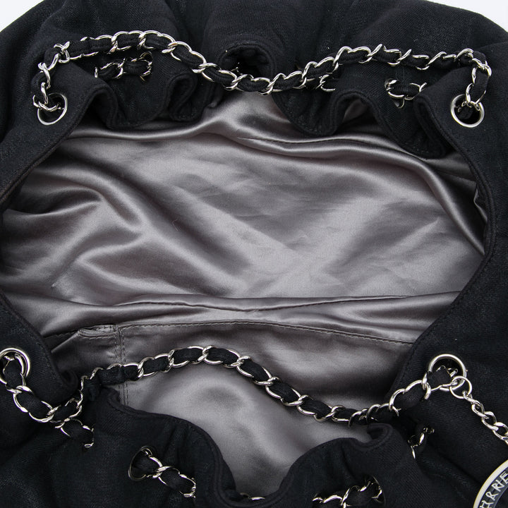 Chanel Jersey Melrose Cabas