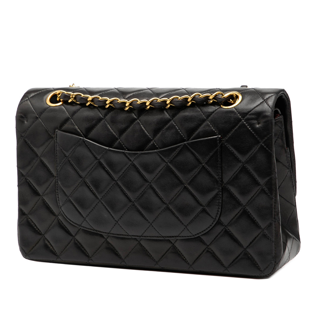 Chanel Medium Classic Cuir d’agneau Double rabat