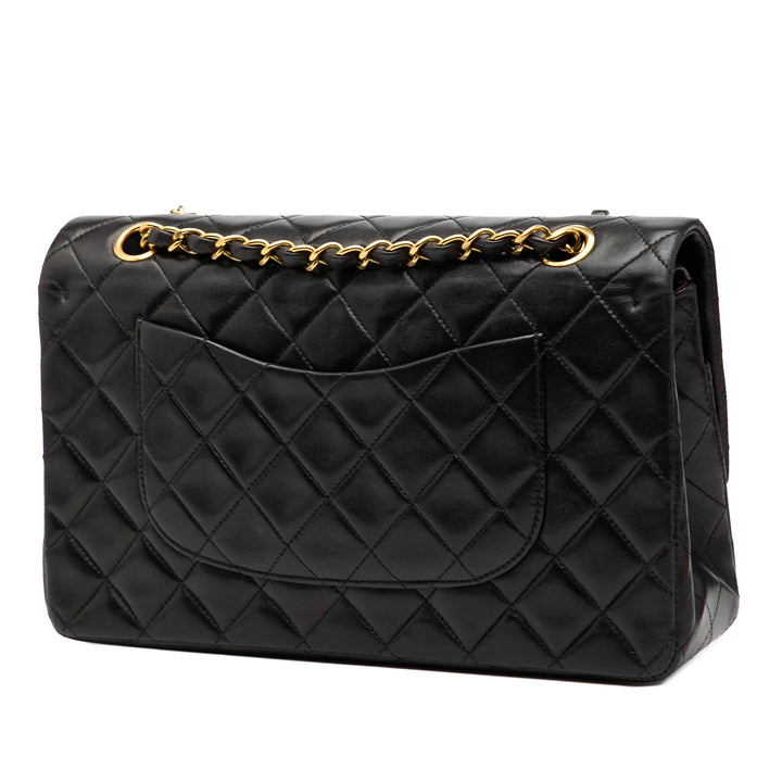 Chanel Medium Classic Cuir d’agneau Double rabat