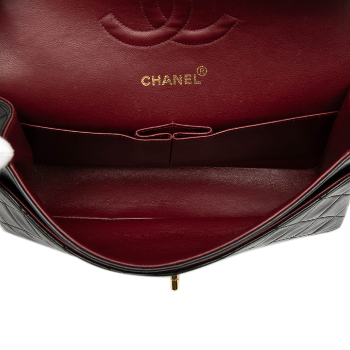 Chanel Medium Classic Cuir d’agneau Double rabat