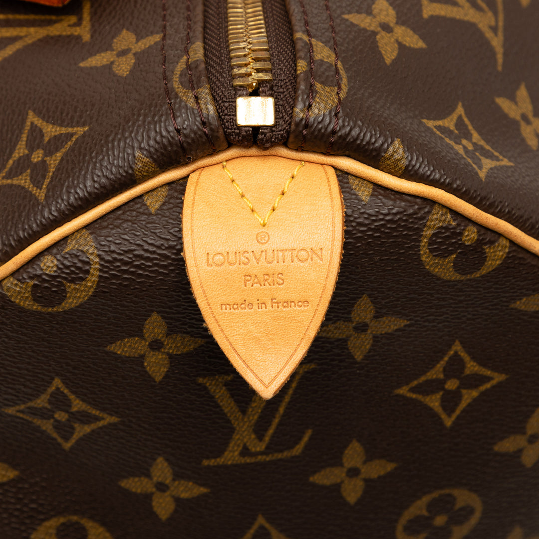 Louis Vuitton Keepall 50 Monogram Marron – vue 5 – GABY PARIS