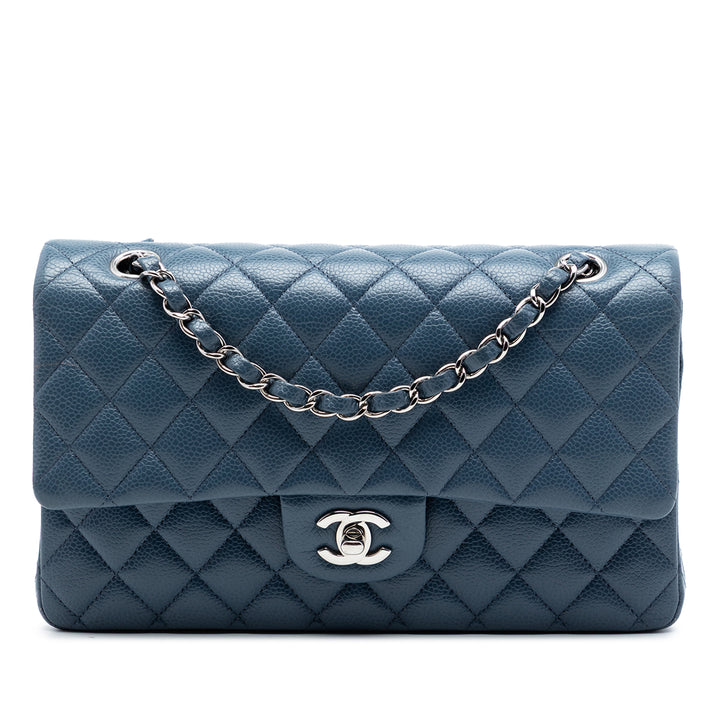 Chanel Medium Classic Caviar Double rabat