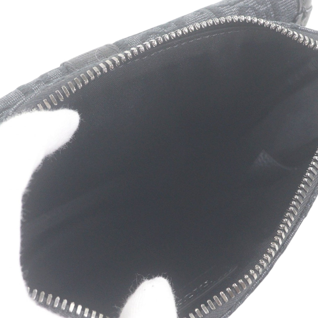 Jacquard et Mesh Dior 8 Sac Messenger Mini Oblique Noir