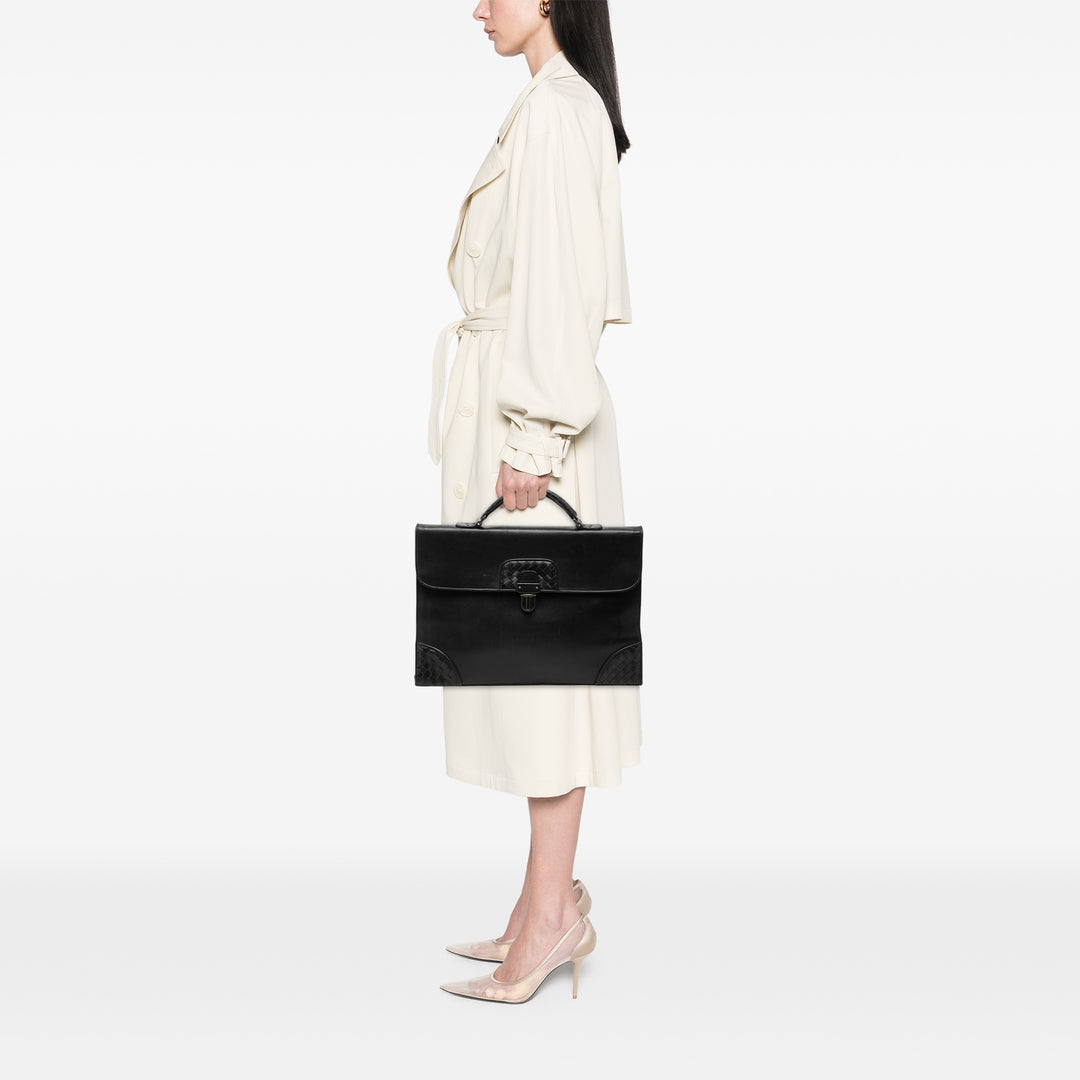Bottega Veneta Intrecciato à finitions Cuir Business Sac