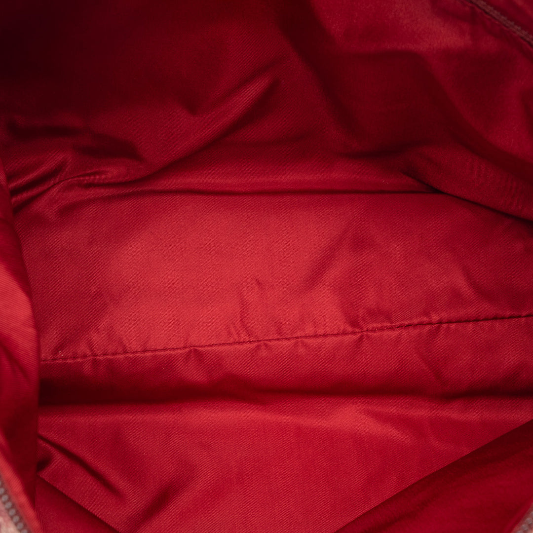 Dior Sac bandoulière Diorissimo Trotter Rouge – vue 4 – GABY PARIS