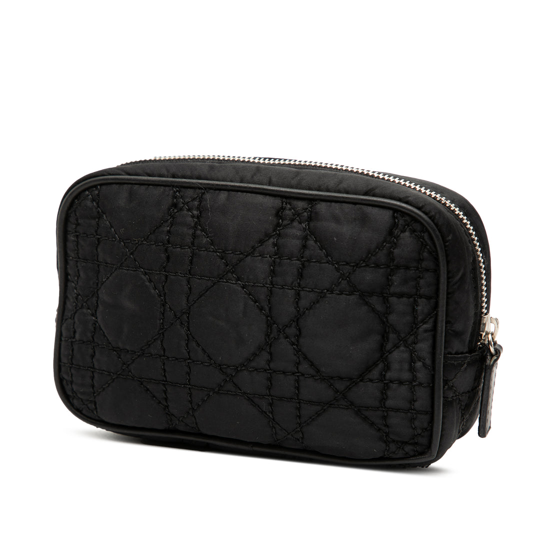 Dior Nylon Cannage Charm Trousse Cosmetic Sac