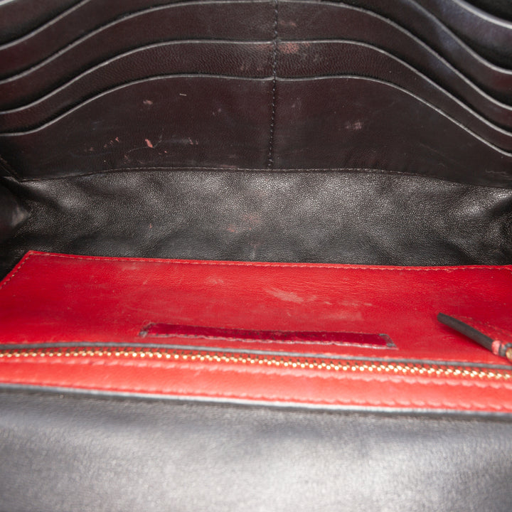 Valentino Nappa Rockstud Spike Wallet on Chain