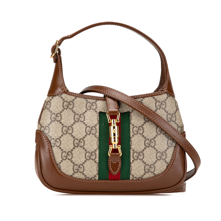 Mini GG Supreme Jackie 1961 Crossbody Brown - Gaby Paris