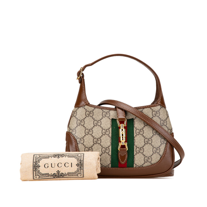 Mini GG Supreme Jackie 1961 Crossbody Brown - Gaby Paris