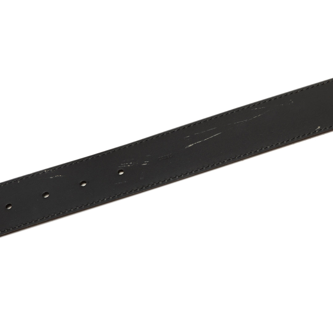Louis Vuitton Damier Réversible Initiales Ceinture Mini Daim