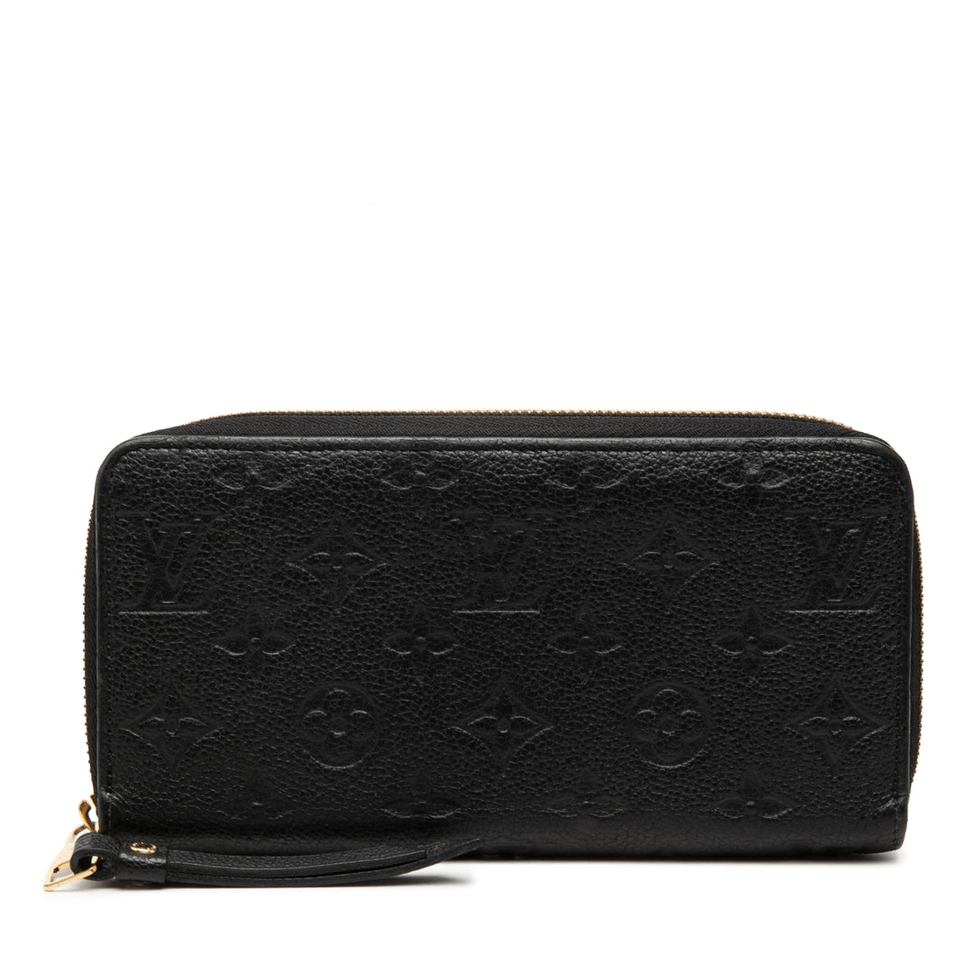 Louis Vuitton Monogram Empreinte Zippy Portefeuille long
