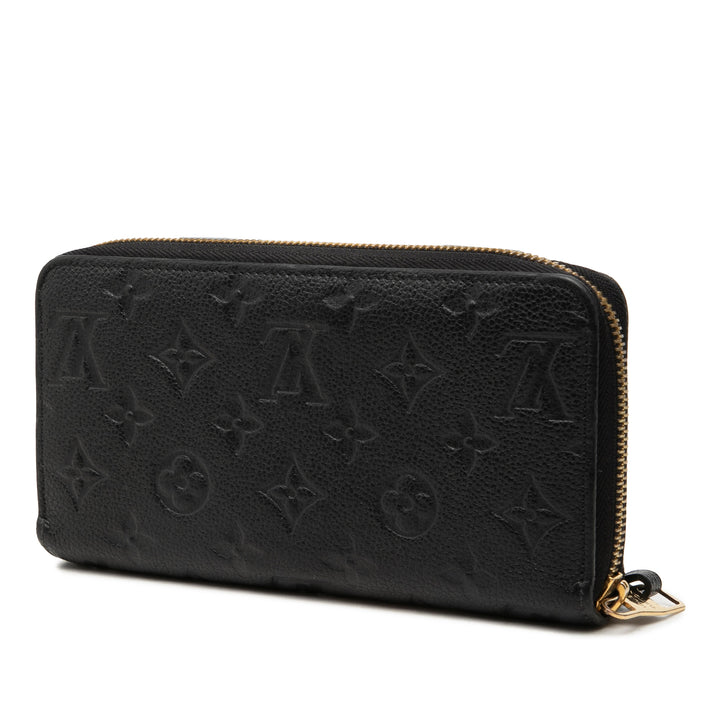 Louis Vuitton Monogram Empreinte Zippy Portefeuille long