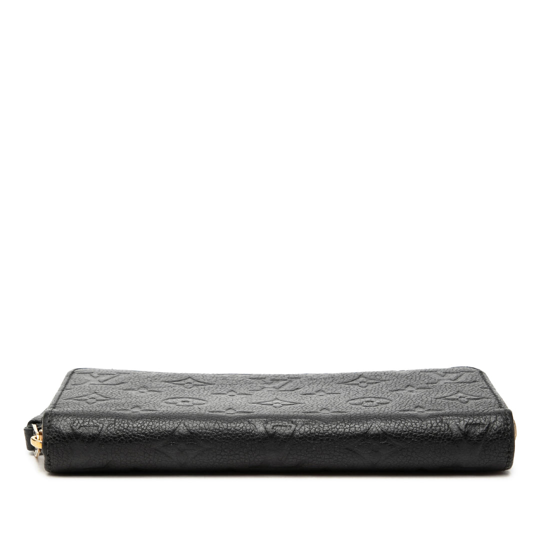 Louis Vuitton Monogram Empreinte Zippy Portefeuille long