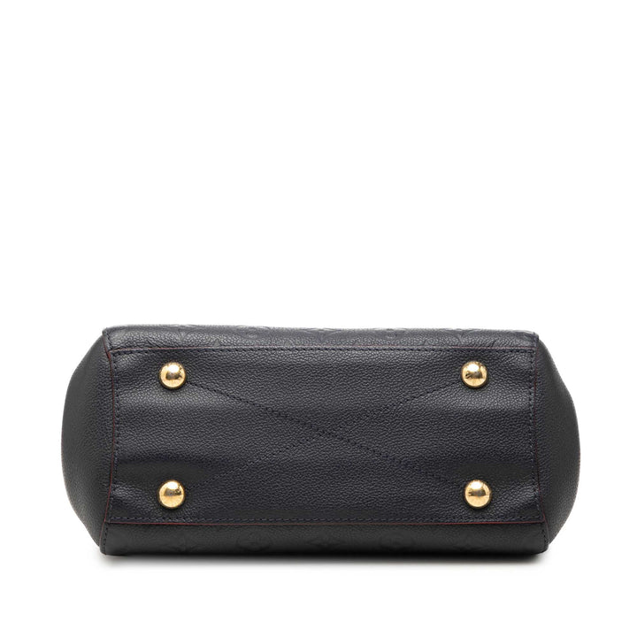 Montaigne BB Monogram Empreinte Bleu