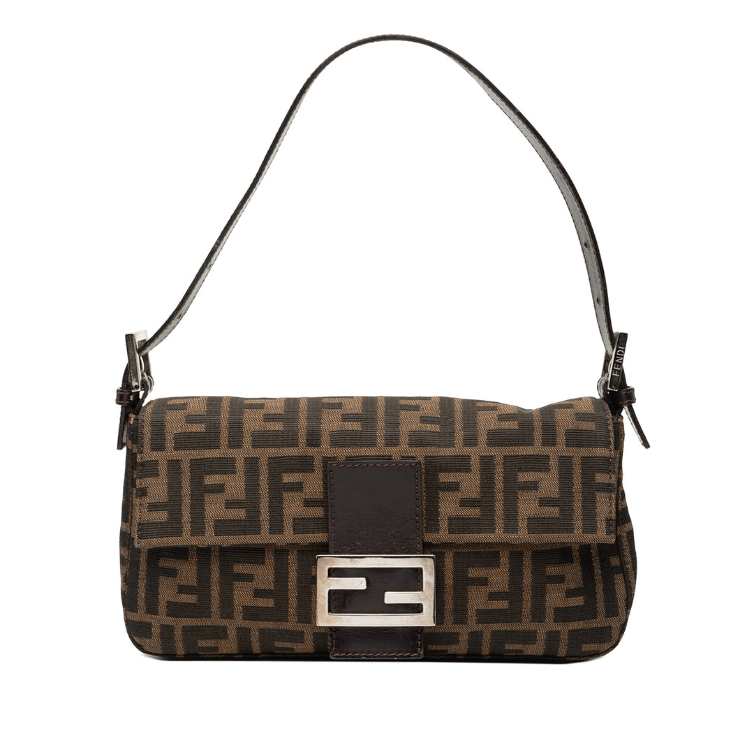 Fendi Zucca Baguette Toile