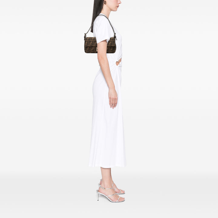 Fendi Zucca Baguette Toile