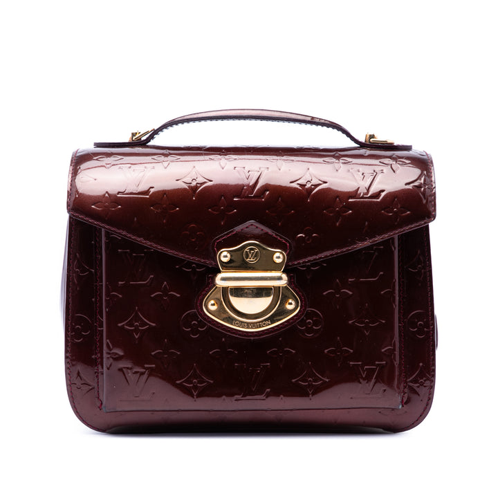 Louis Vuitton Sac à main Mirada Monogram Cuir verni Rouge – vue principale – GABY PARIS