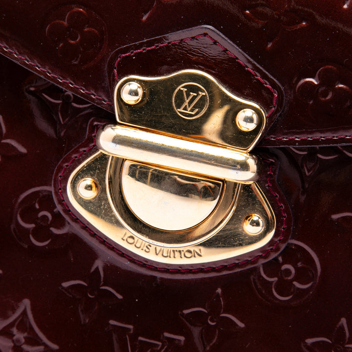Louis Vuitton Sac à main Mirada Monogram Cuir verni Rouge – vue 5 – GABY PARIS