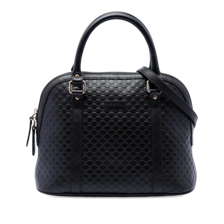 Gucci Microguccissima Sac dôme Moyen Noir