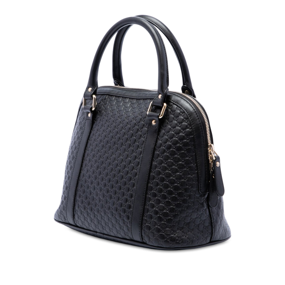 Gucci Microguccissima Sac dôme Moyen Noir