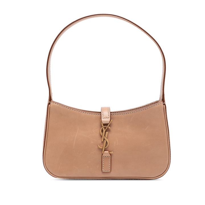 Saint Laurent Mini Smooth Cuir de veau Le 5 a 7