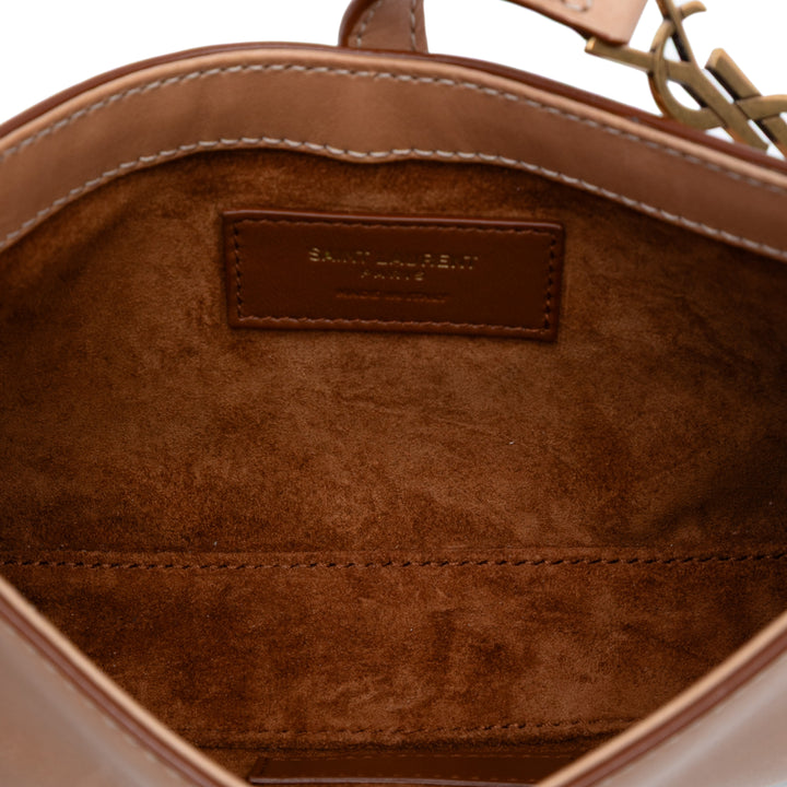 Saint Laurent Mini Smooth Cuir de veau Le 5 a 7