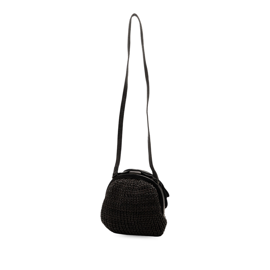 Bottega Veneta Woven Cuir Sac bandoulière