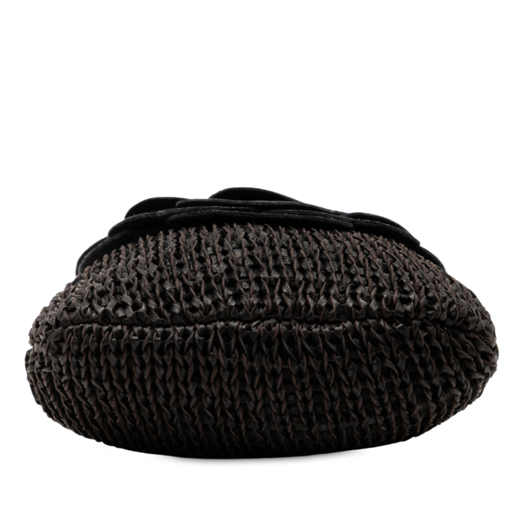 Bottega Veneta Woven Cuir Sac bandoulière