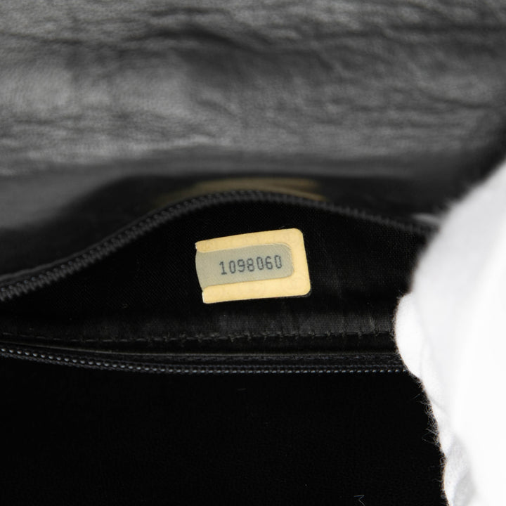 Chanel Matelassé Cuir d’agneau Pompon à rabat