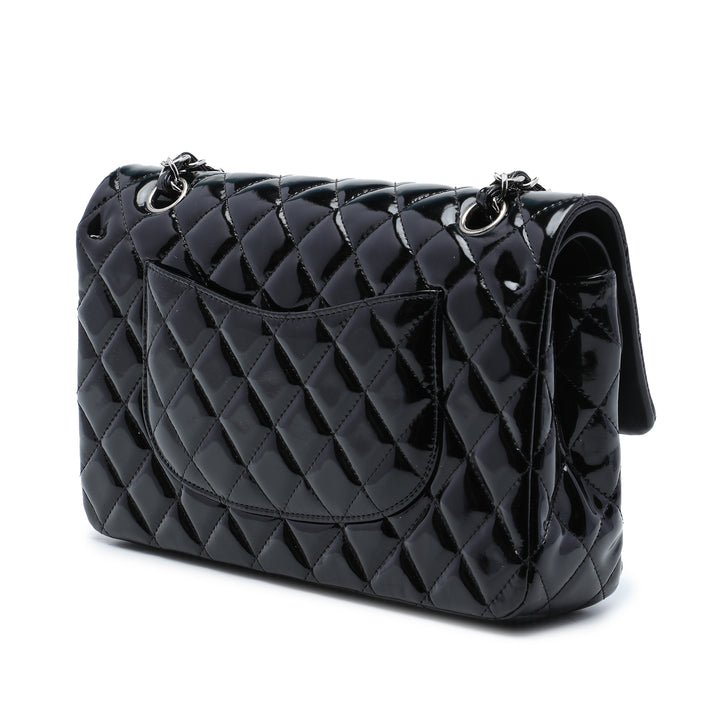 Classic Double rabat Moyen Noir