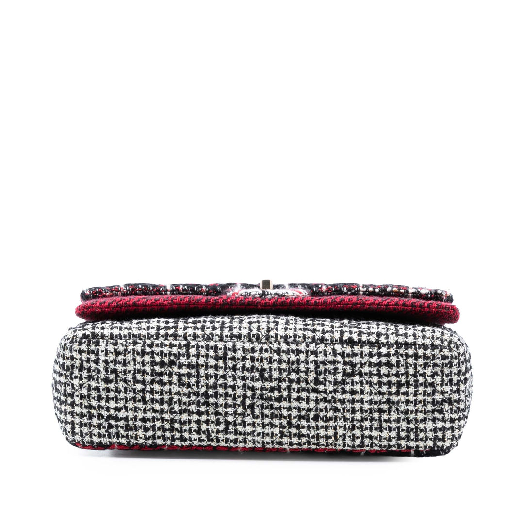 Chanel Medium CC Tweed Multi Print Double rabat – GABY PARIS Authentique