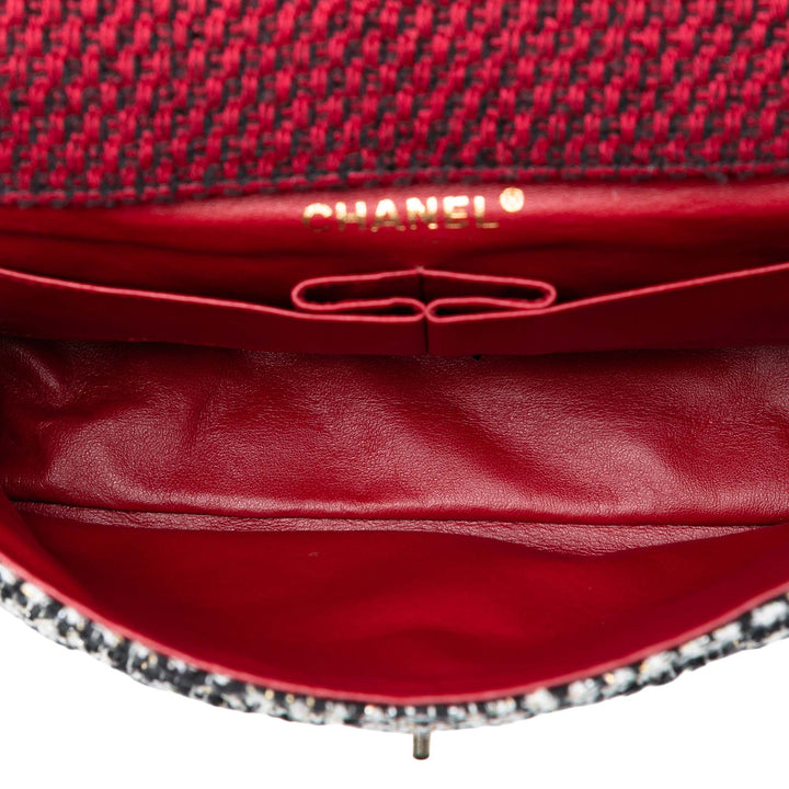 Chanel Medium CC Tweed Multi Print Double rabat – GABY PARIS Authentique