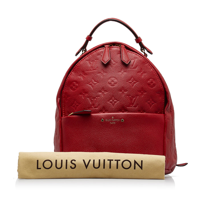 Monogram Empreinte Sorbonne Red - Gaby Paris