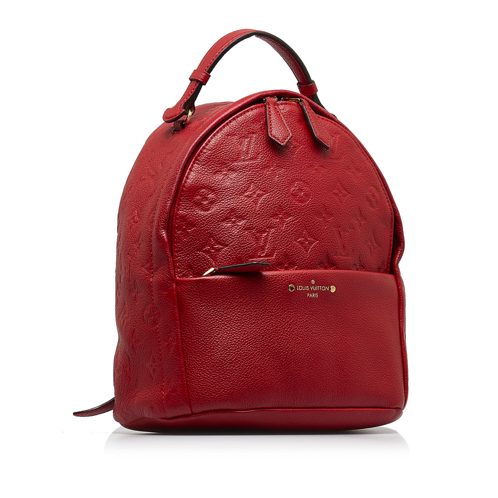 Monogram Empreinte Sorbonne Red - Gaby Paris