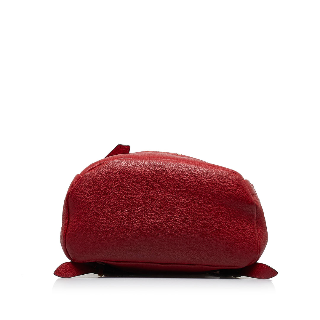 Monogram Empreinte Sorbonne Red - Gaby Paris