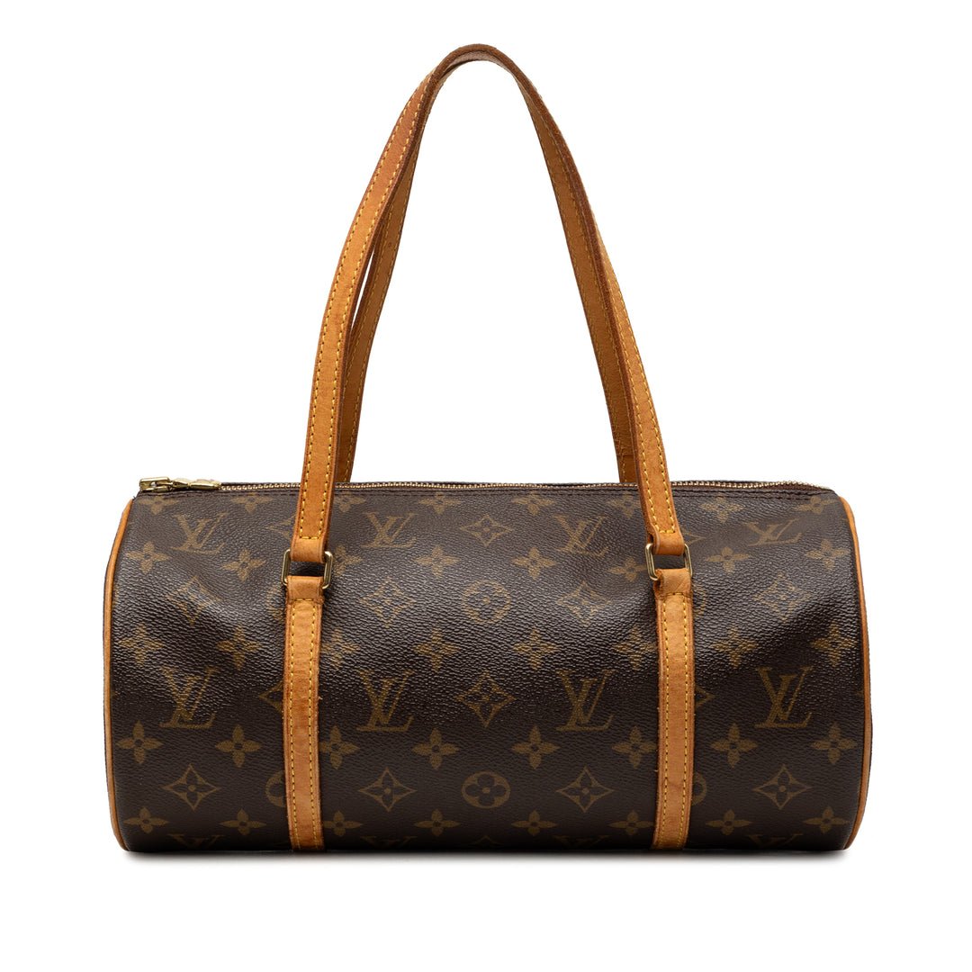 Papillon 30 Monogram Marron