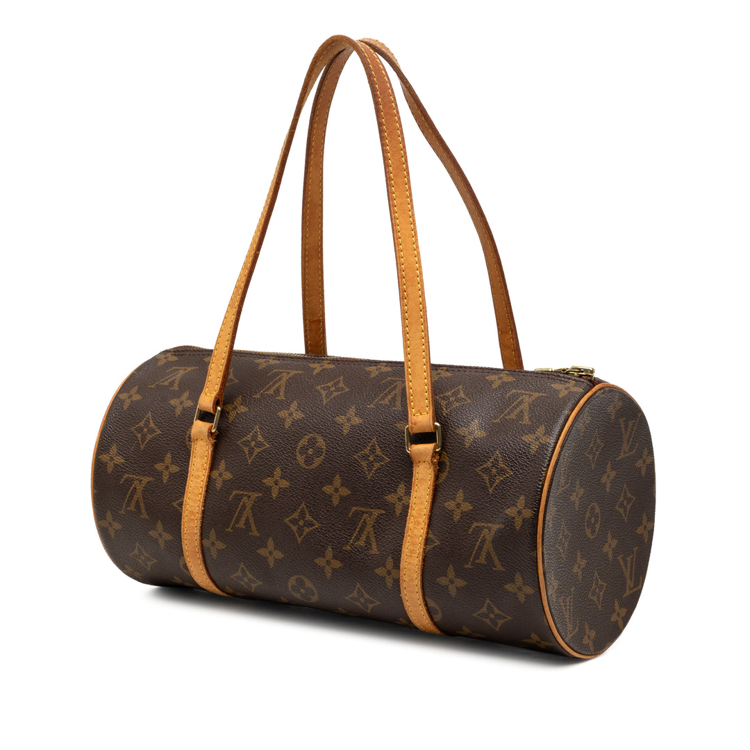 Papillon 30 Monogram Marron