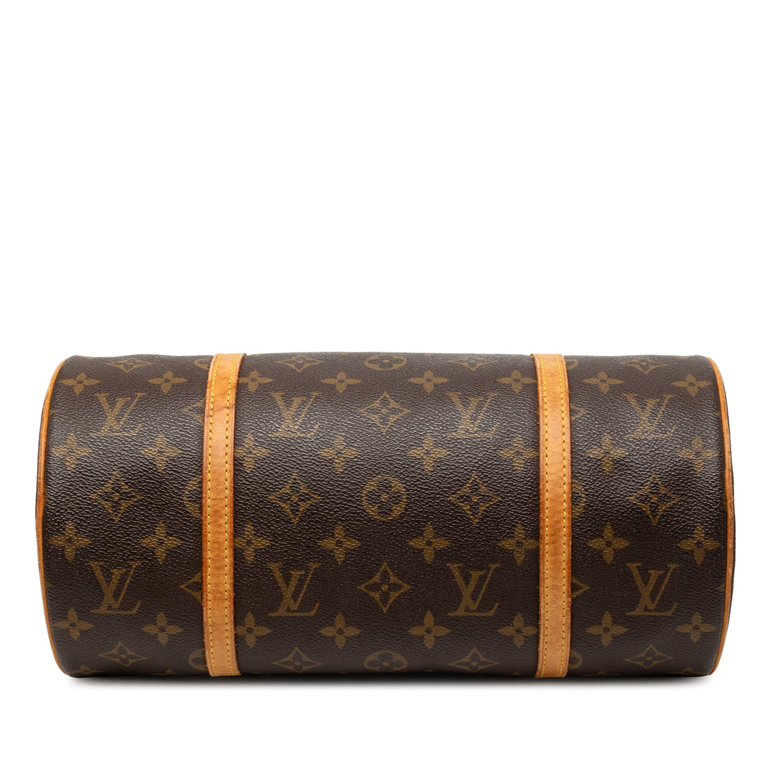 Papillon 30 Monogram Marron